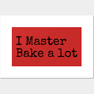 Master baker Posters and Art